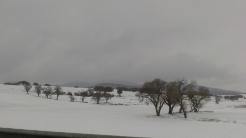 Nieve en Teruel, A-23
